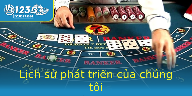 Lịch sử phát triển của chúng tôi Lịch sử phát triển của chúng tôi