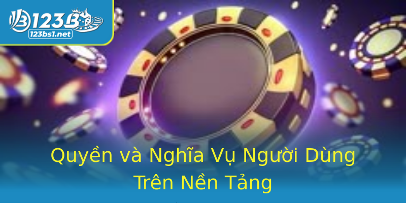 Quyền và Nghĩa Vụ Người Dùng Trên Nền Tảng Quyền và Nghĩa Vụ Người Dùng Trên Nền Tảng